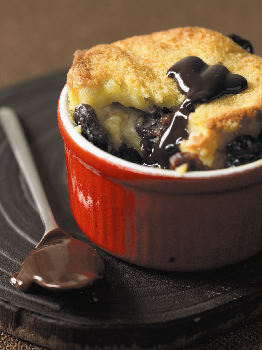 Cherry Bread Pudding