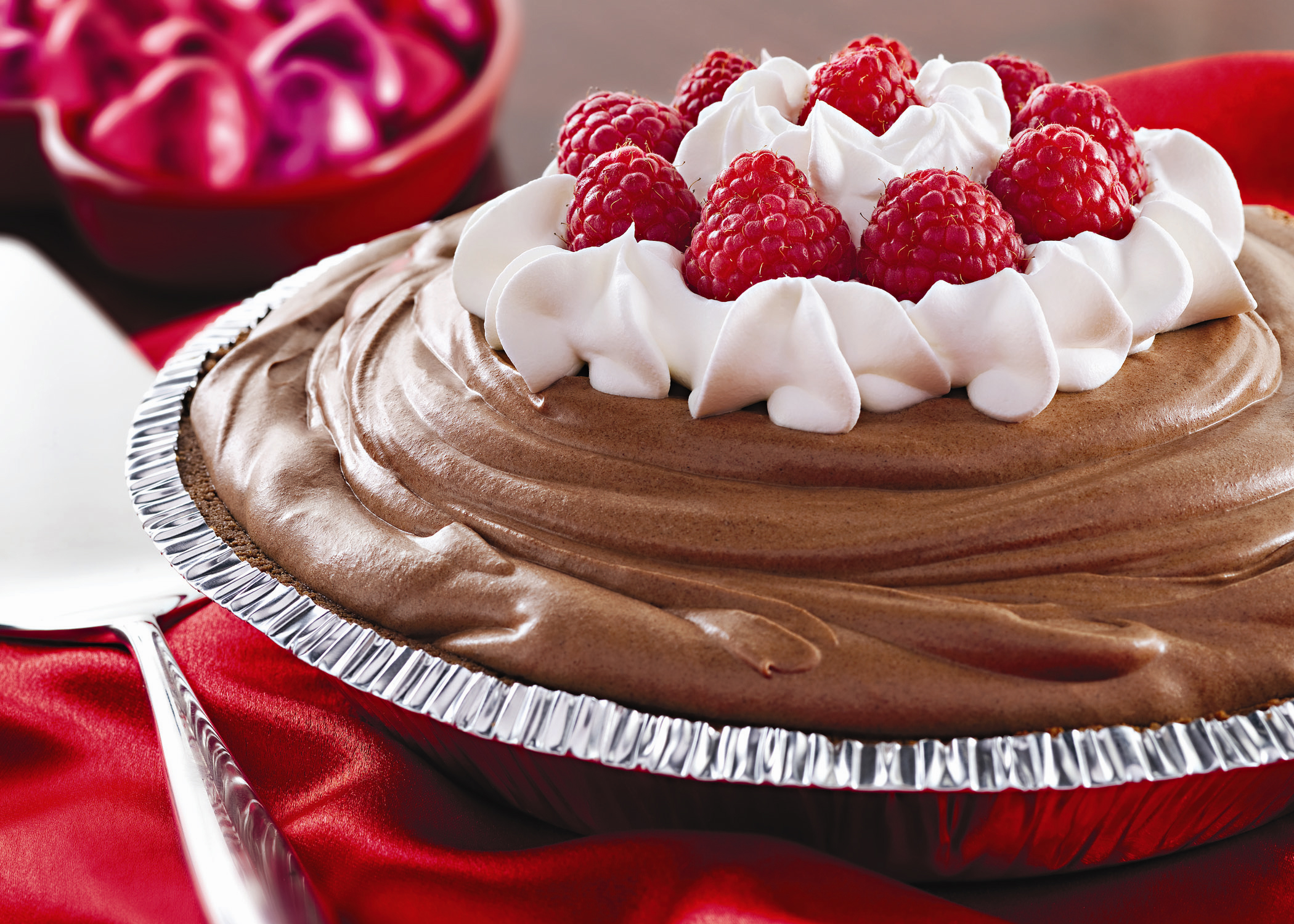 Mouse Radiator Pie Recipe: Chocolate raspberry mouse pie