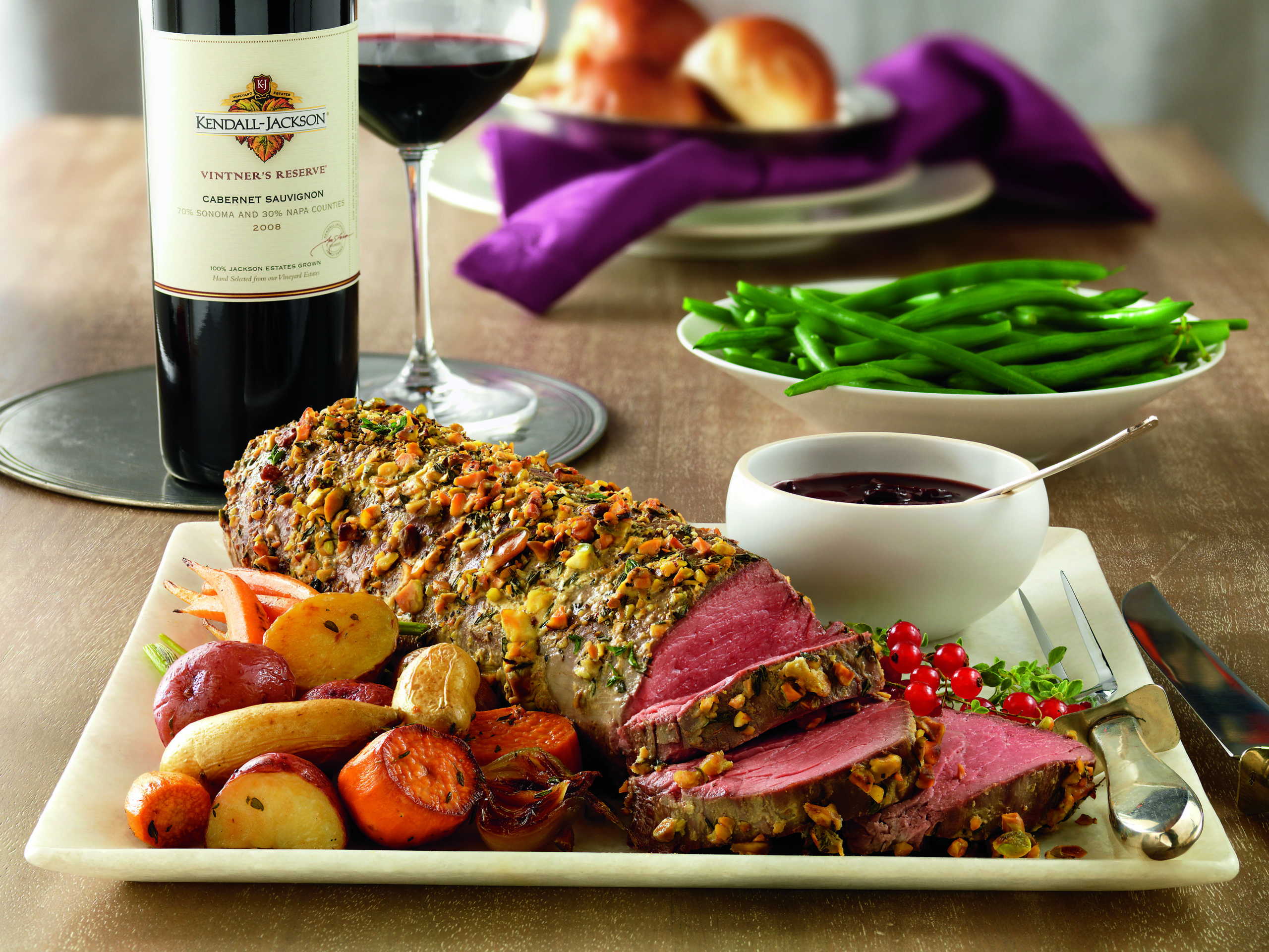 Recipe: Pistachio-crusted tenderloin