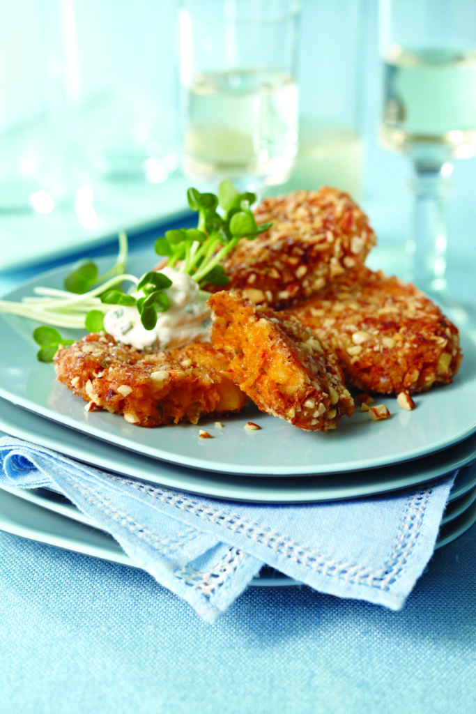 Recipe: Almond crusted pumpkin fritters