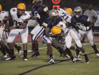 The Hahnville defense