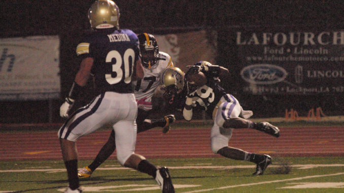 Hahnville cornerback Terry Boyd