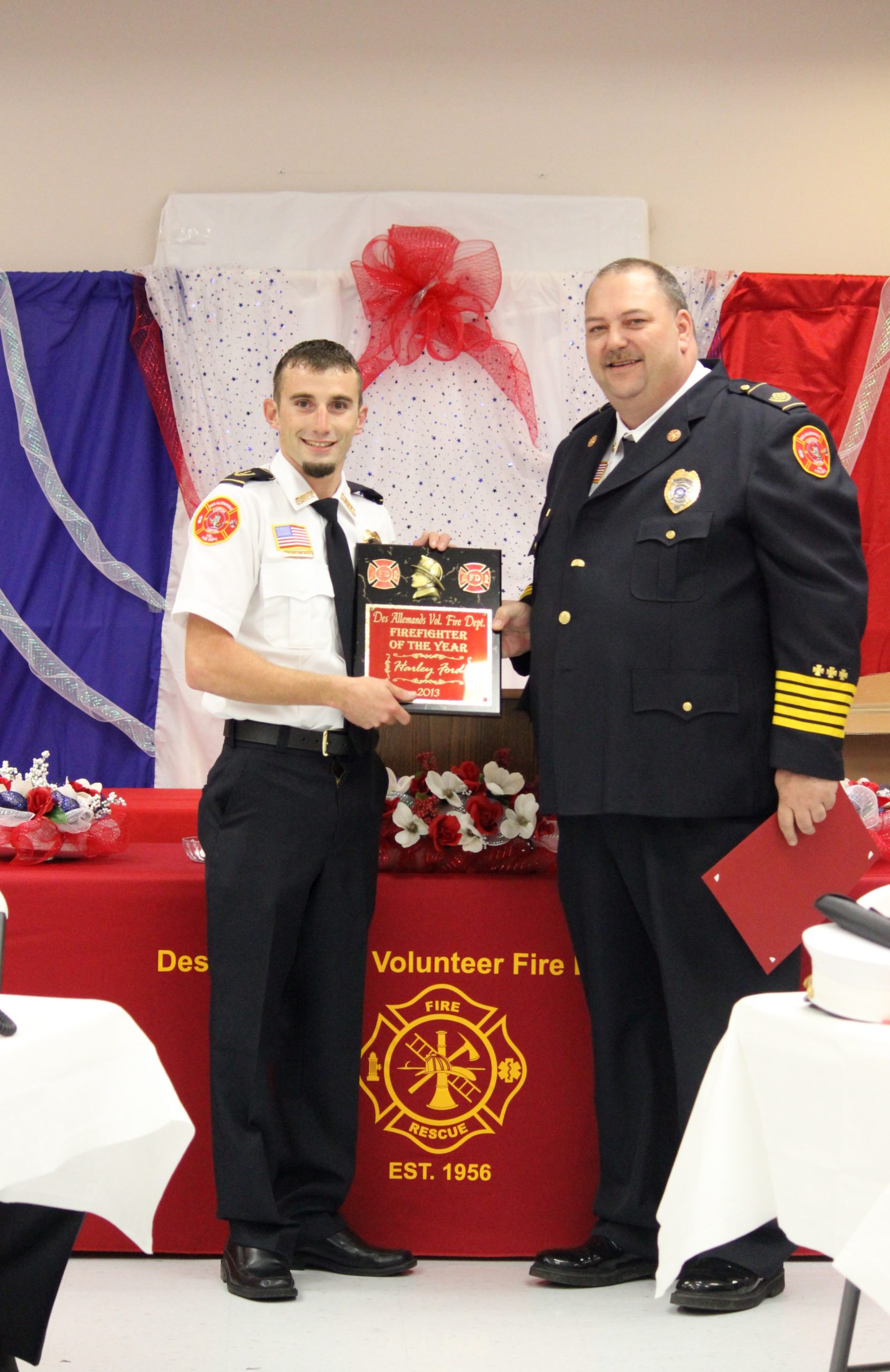 St. Charles Parish News Des Allemands firefighters awarded