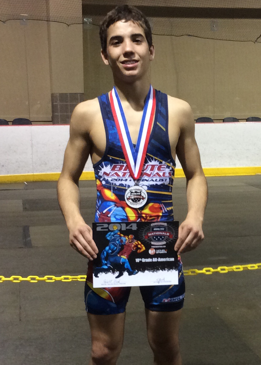 HHS wrestler finishes 2nd at national championship