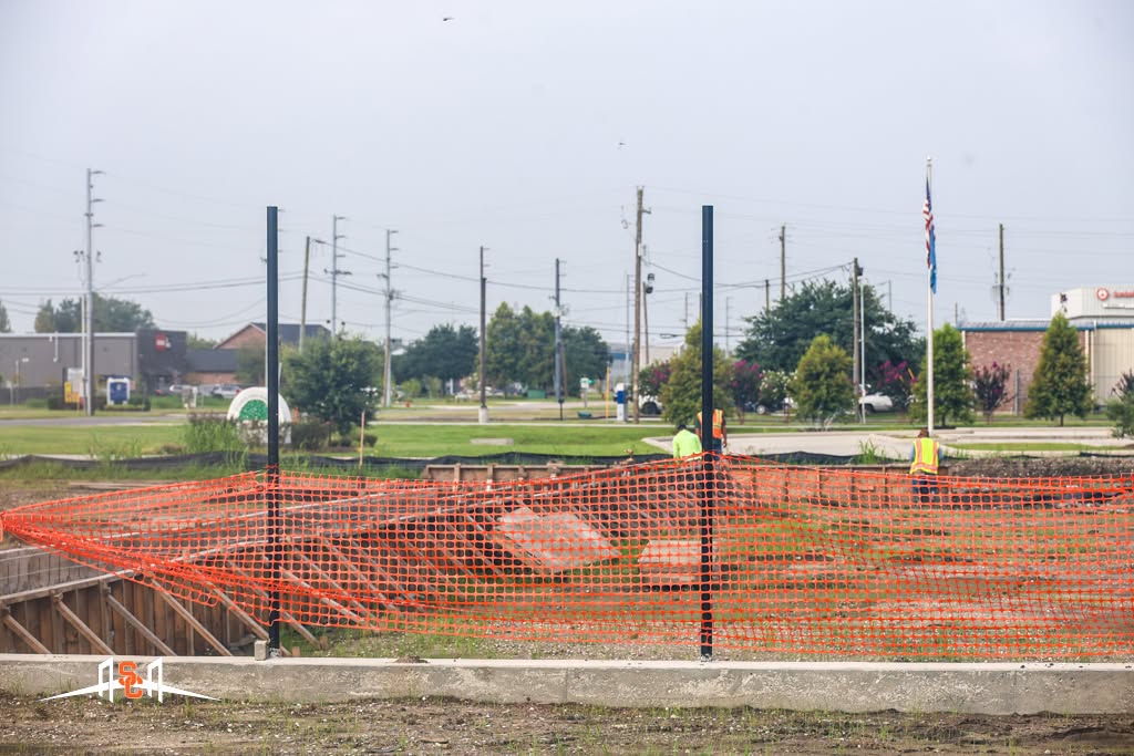 Parish nears completion of $660,000 volleyball courts